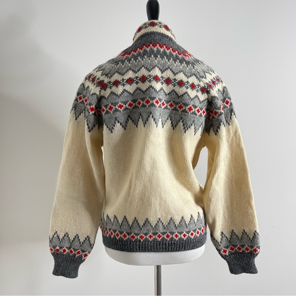 Vintage Sweaters Vintage Viking Hand Knit Pure Mothproof Wool